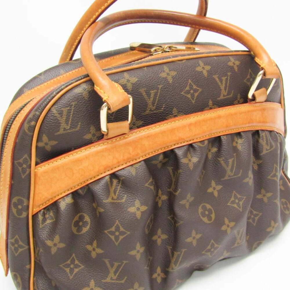 LOUIS VUITTON Authentic Brown Monogram Boston Bag - Picture 9 of 16